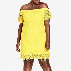 City Chic Lace Dress